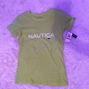 Woman’s Green Nautica Shirt